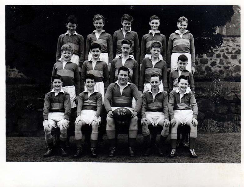 4XV 59-60  G. Werechowski Capt..jpg - Rugby Team 4th XV 1959-60, G Werechowski Capt.